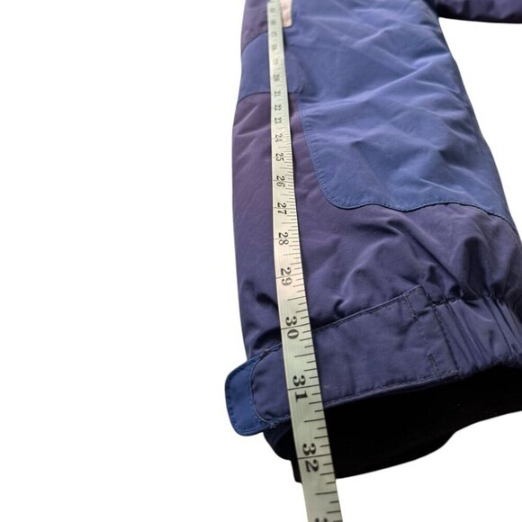 LL Bean Jacket Mens Large Tall Blue Long Sleeve Full Zip Button - Picture 12 of 15